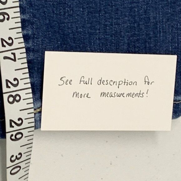 Lane Bryant Jeans sz 20 R Skinny Medium Wash Inseam 29" Stretch - Picture 2 of 11